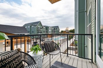 Oversized patio/balcony*
